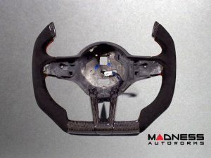 Alfa Romeo Giulia Custom Steering Wheel - Carbon Fiber - F1 Style - QV Models